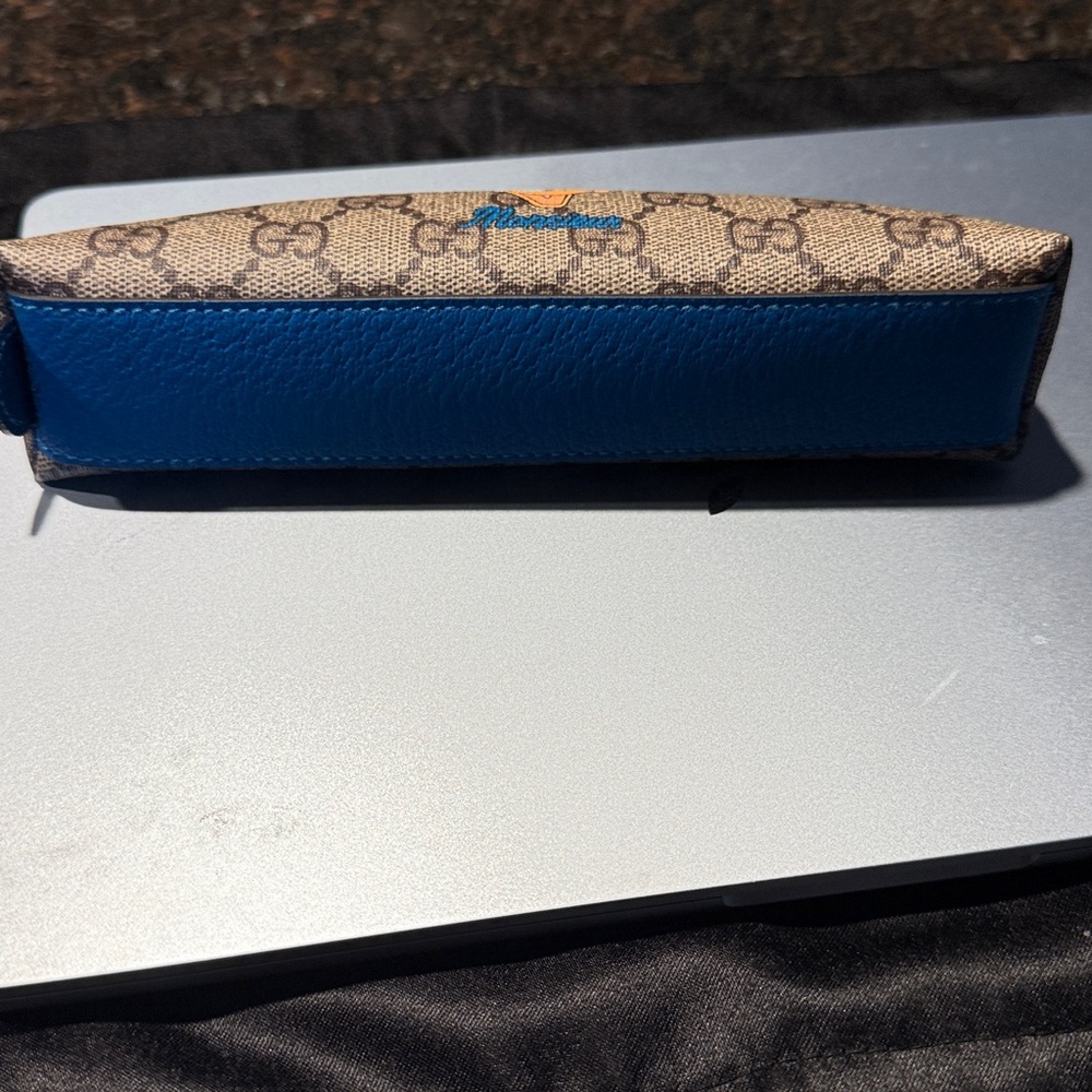 Gucci x Disney Donald Duck GG Supreme Pencil Case 662129 limited Edition - Picture 3 of 6